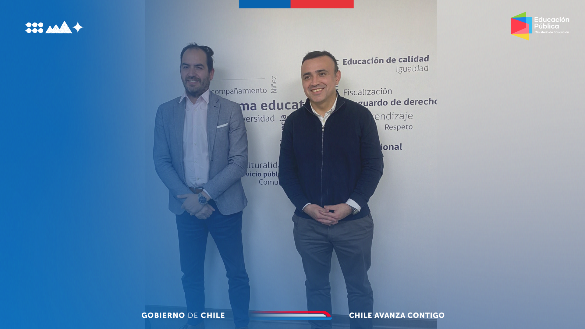 Reunión entre la Superintendencia de Educación y nuestro Servicio Local Del Pino