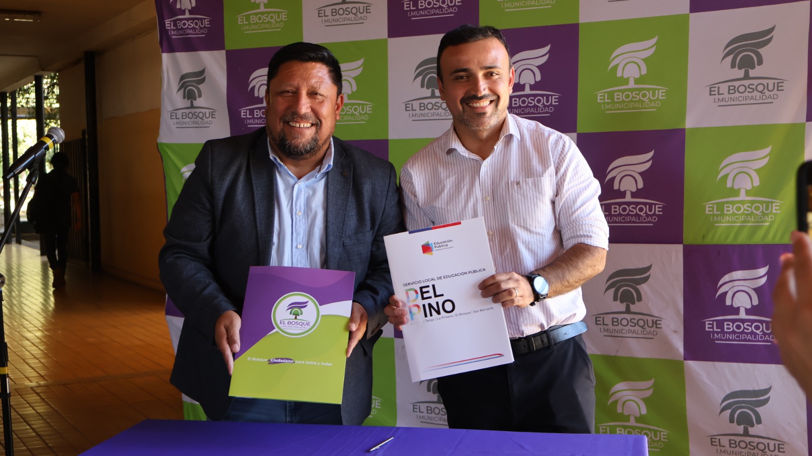 Firma de Convenio para el Fortalecimiento de la Educación Pública en El Bosque