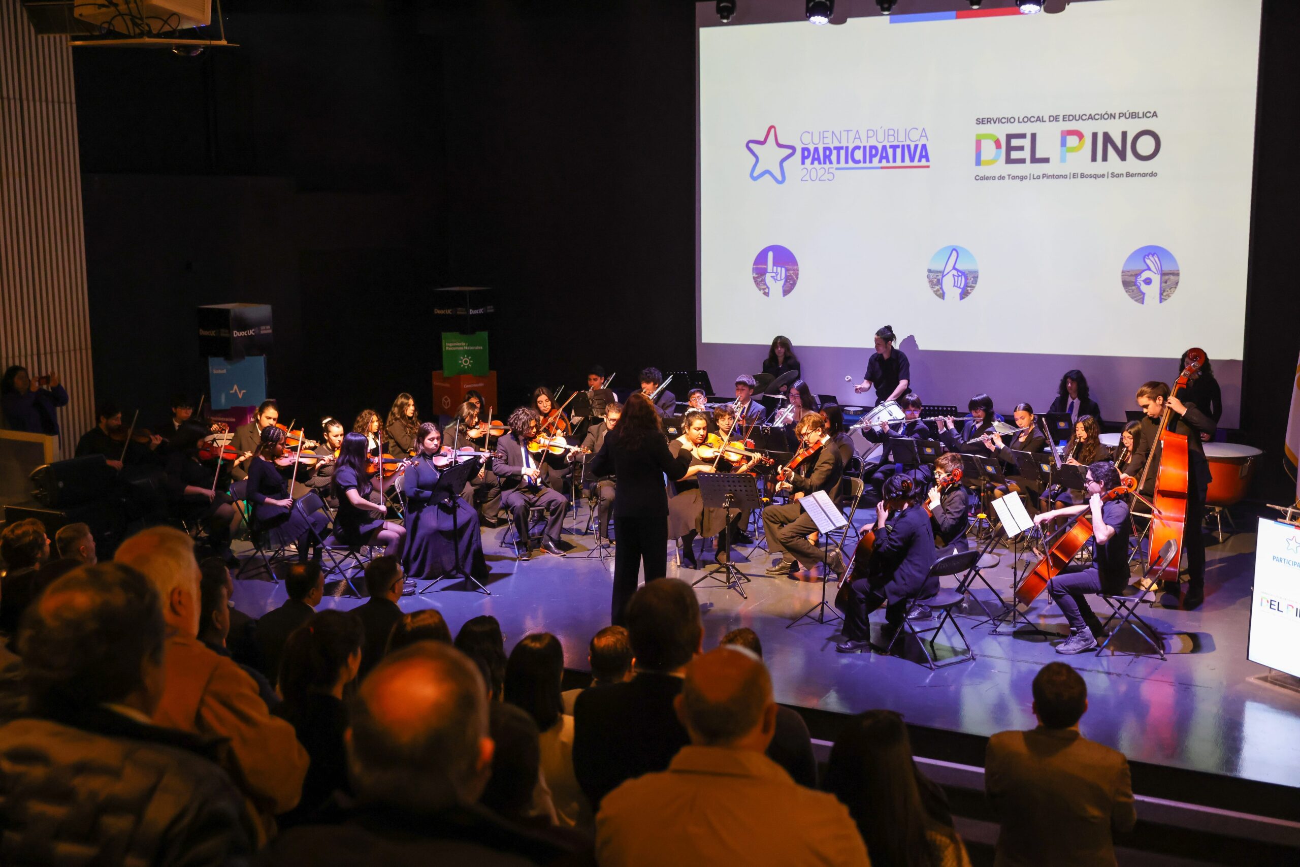 SLEP Del Pino presentó Cuenta Pública 2024 en DUOC UC San Bernardo